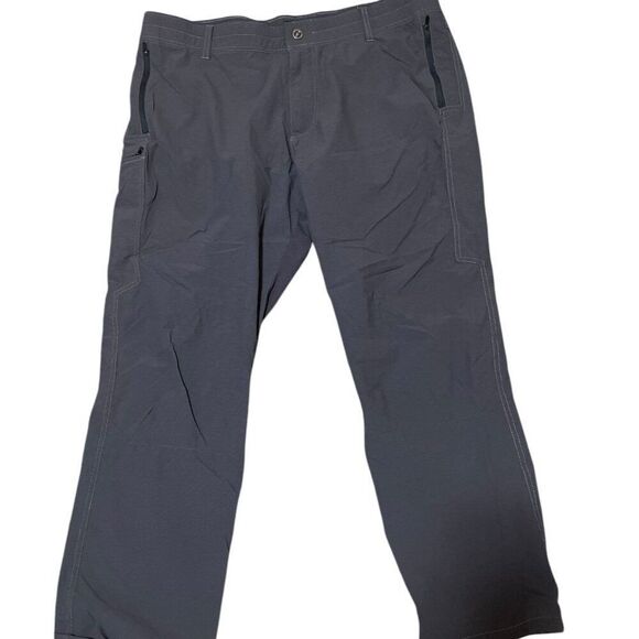 KUHL Avengr  Gray Lightweight Ripstop Stretch Hiking Outdoors Pants Men's Sz 42 - Picture 1 of 8